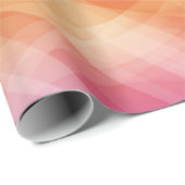 抽象芸術ピンクの幾何学的背景 ラッピングペーパー (ロールコーナー)