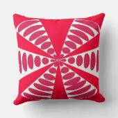 抽象芸術ピンクアウトドア装飾用クッション クッション (裏面)