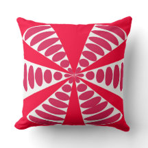 抽象芸術ピンクアウトドア装飾用クッション