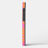 抽象芸術ピンクモノグラムケースメイトiPhoneケース Case-Mate iPhoneケース (裏面 / 左)