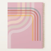 抽象芸術ピンク事業 プランナー手帳 (裏面)