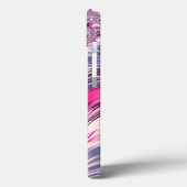 抽象芸術ピンク紫色スパイラルフラクタル Case-Mate iPhoneケース (裏面 / 左)