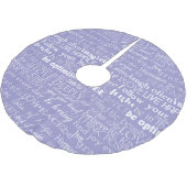 抽象芸術ピンク緑のクリスマスツリー ブラッシュドポリエステルツリースカート (アングル)