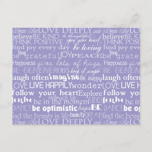 抽象芸術ピンク緑のクリスマスツリー ポストカード (正面)