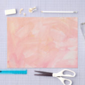 抽象芸術ピンク色彩の鮮やかの手。エレガント赤面ブラシ 薄葉紙 (クラフト)