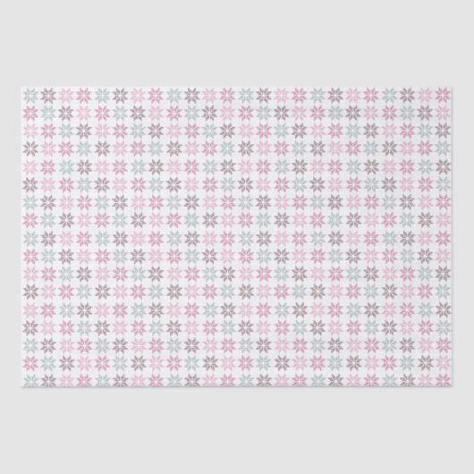 抽象芸術ピンクnユーカリプトゥスポインセチアフローラ 薄葉紙 (正面)