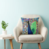 抽象芸術ピーコック装飾用クッション クッション (椅子)