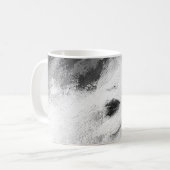 抽象芸術ファッション女性アクリル絵画ズ コーヒーマグカップ (正面左)