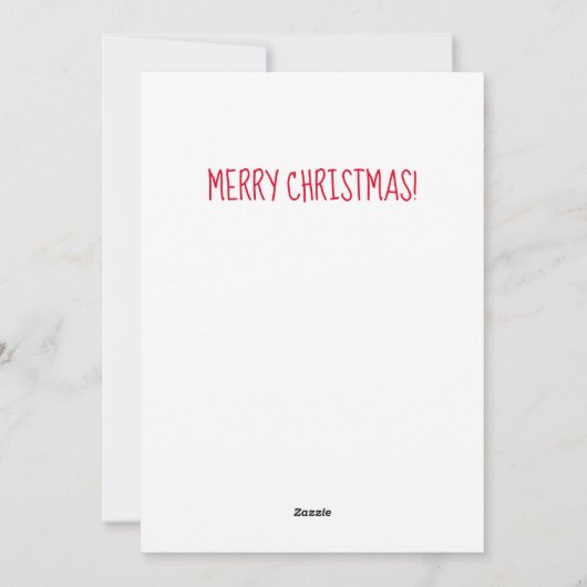 抽象芸術ファンキーアートクリスマスツリーカード シーズンカード (裏面)