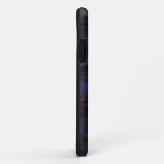 抽象芸術ファンキースモーキー水色 Case-Mate iPhoneケース (裏面/右)