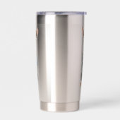 抽象芸術ファンキー鹿 保温保冷タンブラー (左面)