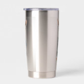 抽象芸術ファンキー鹿 保温保冷タンブラー (右面)