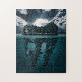 抽象芸術ファンタジー芸術的島 ジグソーパズル