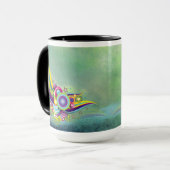 抽象芸術ファンタジー マグカップ (正面左)