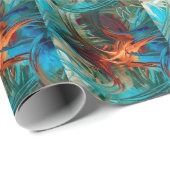 抽象芸術ファンタジー ラッピングペーパー (ロールコーナー)
