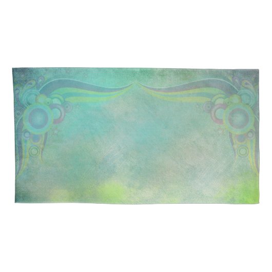 抽象芸術ファンタジー 枕カバー (裏面-右)