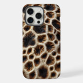 抽象芸術ファーテクスチャタフケース iPhoneケース (裏面)