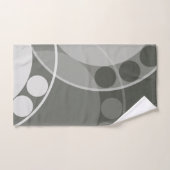 抽象芸術ファーンフォンド – ニュートラルカラー – タオルセット (ハンドタオル)