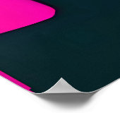 抽象芸術フィエンド – Ken Gage Art ポスター (角)