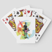 抽象芸術フィットネスアートオブマンリフティングダンベル トランプ (裏面)