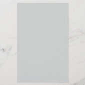 抽象芸術フェイク金ゴールドのグレーのブラシストローク チラシ (裏面)