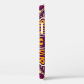 抽象芸術フェスティバルのグランジカラフル Case-Mate iPhoneケース (裏面 / 右)