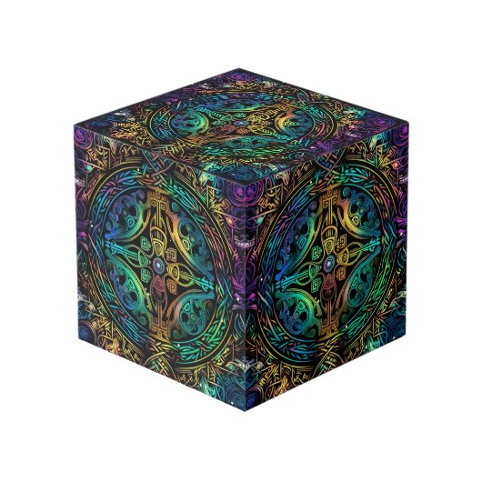 抽象芸術フォトキューブアートで宇宙を高める フォトキューブ (正面アングル)