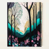 抽象芸術フォレストプランナー プランナー手帳 (裏面)