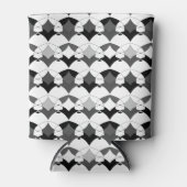 抽象芸術フォークアフリカエチノ伝統的先住民 缶クーラー (正面)