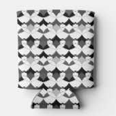 抽象芸術フォークアフリカエチノ伝統的先住民 缶クーラー (裏面)