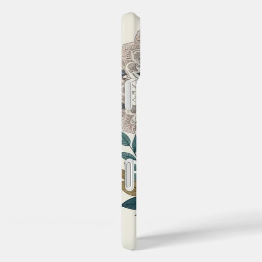 抽象芸術フクロウ Case-Mate iPhoneケース (裏面 / 右)