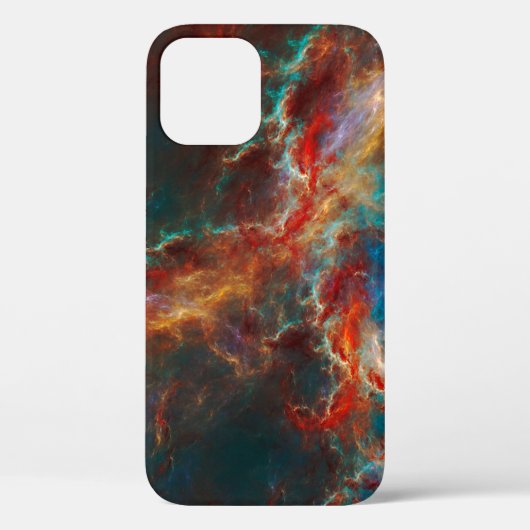 抽象芸術フラクタルパターンとシェイプ無限単位 Case-Mate iPhoneケース (裏面)