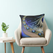 抽象芸術フラクタルファンタジー クッション (椅子)