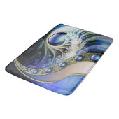 抽象芸術フラクタルファンタジー バスマット (アングル)