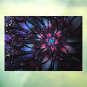 抽象芸術フラクタルフラワーデザイン。 ウィンドウサイン (シート3)