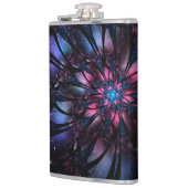 抽象芸術フラクタルフラワーデザイン。 フラスク (左)