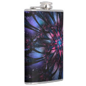 抽象芸術フラクタルフラワーデザイン。 フラスク (右)