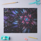 抽象芸術フラクタルフラワーデザイン。 薄葉紙 (クラフト)