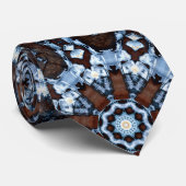 抽象芸術フラクタル模様のネックタイ ネクタイ (ロール)