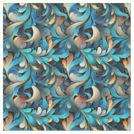 抽象芸術フラクタル模様織物 ファブリック