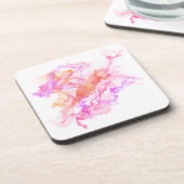 抽象芸術フラクタル煙 コースター (左側)