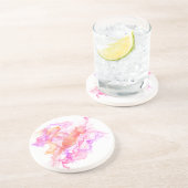 抽象芸術フラクタル煙 コースター (側面)