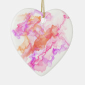 抽象芸術フラクタル煙 セラミックオーナメント (右)