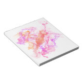 抽象芸術フラクタル煙 ノートパッド (アングル)