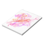 抽象芸術フラクタル煙 ノートパッド (回転)