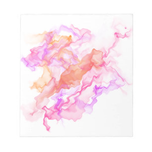 抽象芸術フラクタル煙 ノートパッド