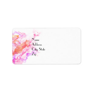 抽象芸術フラクタル煙 ラベル