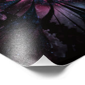 抽象芸術フラクタル花デザイン フォトプリント            (角)