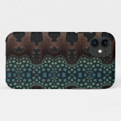 抽象芸術フラクタル・アートiphoneケース Case-Mate iPhoneケース (裏面(横))