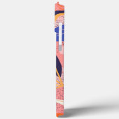 抽象芸術フラットフローラ Case-Mate iPhoneケース (裏面 / 左)